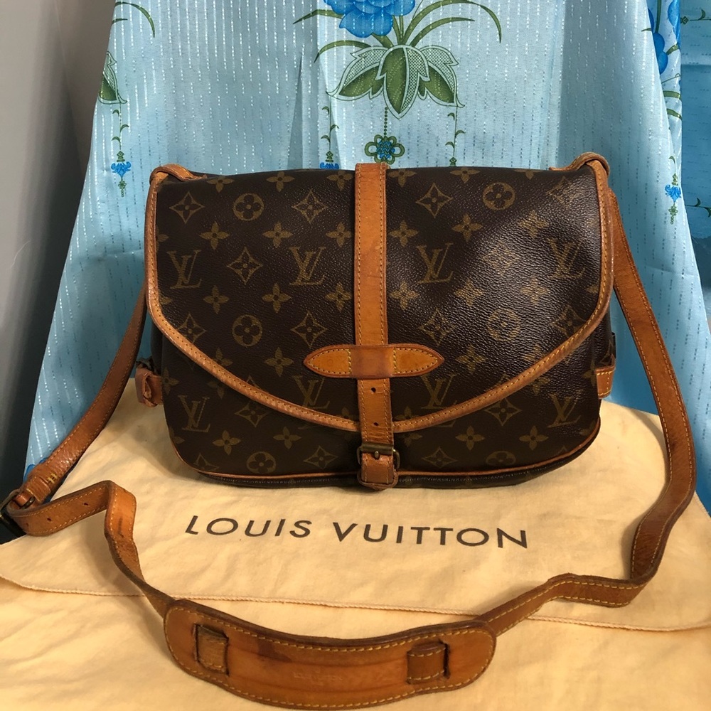 PRELOVED AUTHENTIC LOUIS VUITTON MONOGRAM SAMAUR 30